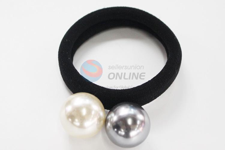 Latest design factory wholesale pearl hair ring