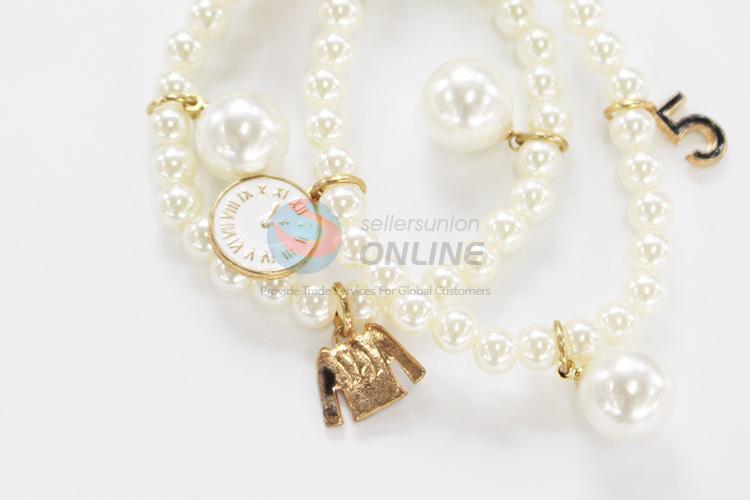 Top quality new style pearl hair ring