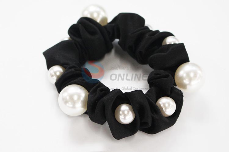 Cute design wholesale pearl hair ring