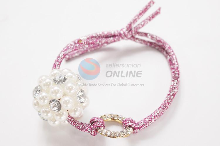 Nice popular design pearl hair ring  for promotions