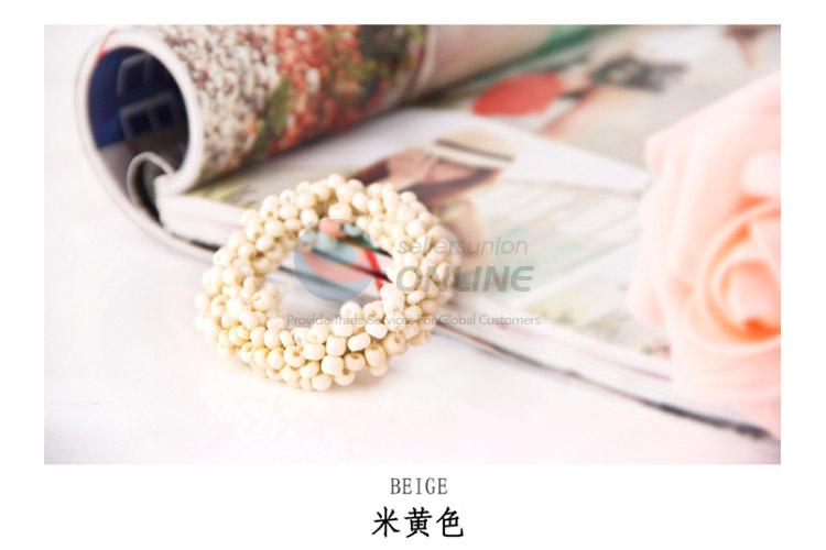 Cheapest high quality pearl hair ring  for promotions