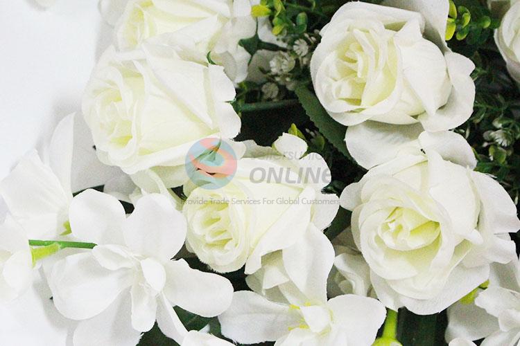 A Bunch of Rose Artificial Flower for Home Docoration