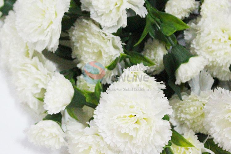 Wholesale 23 Heards Artificial Carnation Bouquet for Wedding Party Home Decorative