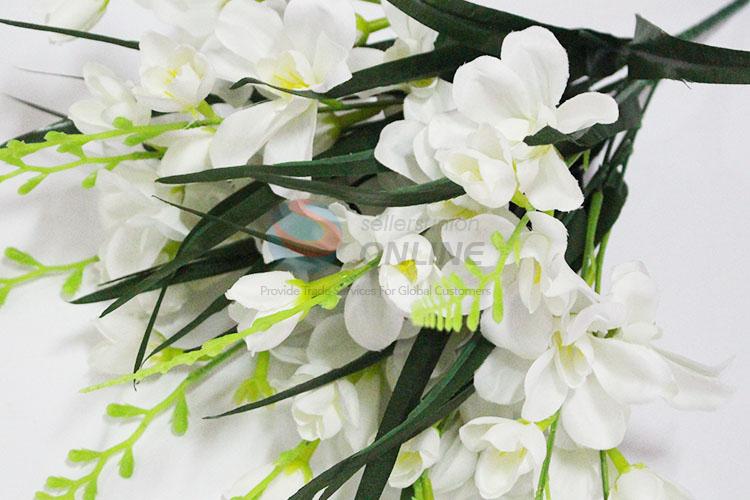 12 Heads Artificial Cymbidium for Party Decoration