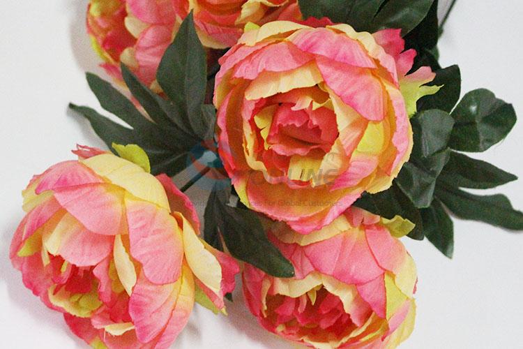 7 Heads Real Touch Mini Peony Wedding Flower