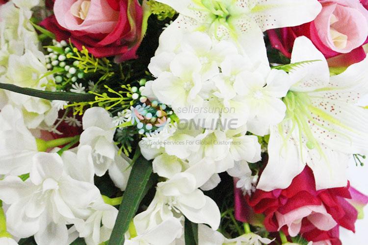 18 Heads Fake Flowers Festival Party Decorative Flower