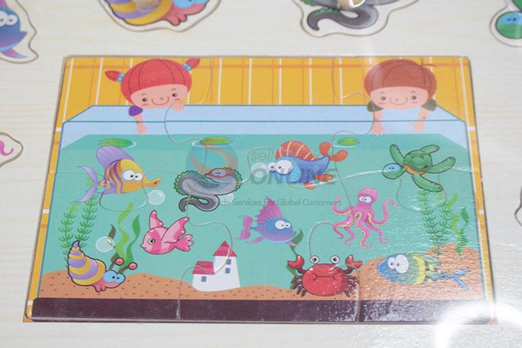 Customized New Fashion Wooden Jigsaw Puzzle