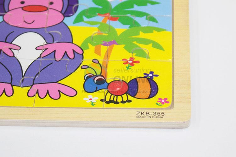 New Arrival Wooden Educational Toys Colorful Jigsaw Puzzle