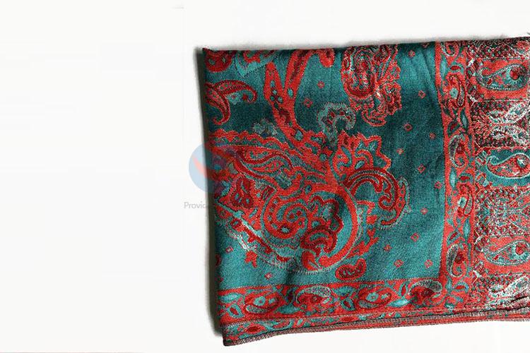 High Quality 100% Cotton Soft Jacquard Scarf