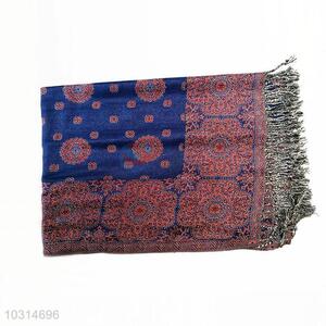 Women Vintage Fashion 100% Cotton Jacquard Scarf