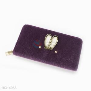 Rabbit Ear Customized Purse/Wallet With Zippers