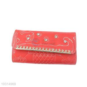 Customized Purse/Wallet With Diamond