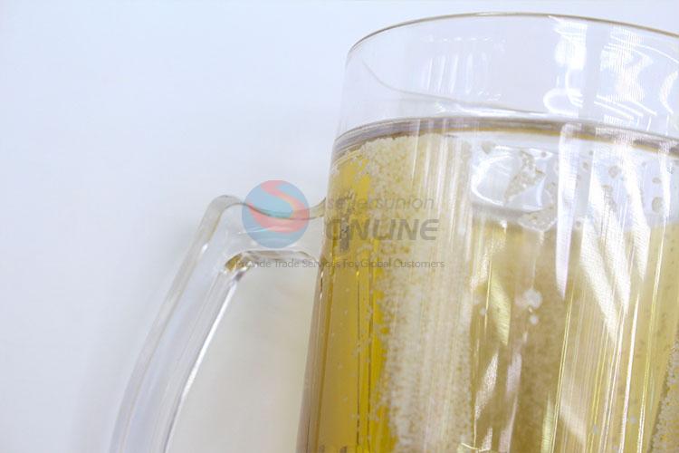 Fancy cheap top sale double layer beer wine cup