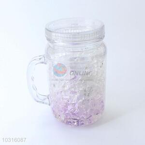 Factory direct frosty freezer mug ice beer YH-BB gel cup with straw 