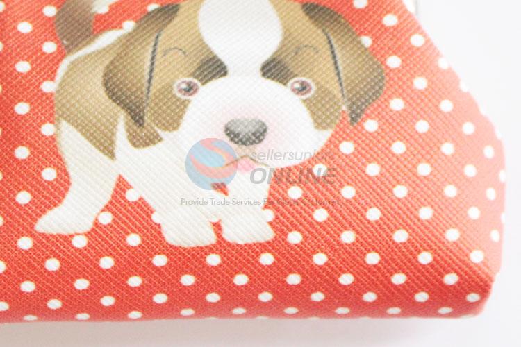 Best Sale Cute Dog Pattern Coin Purse Colorful Change Pocket