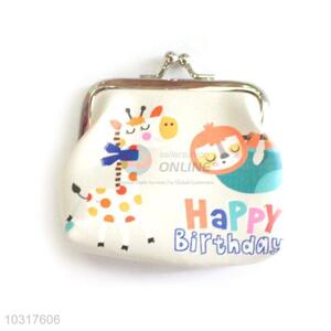 Color Printing Change Pocket Waterproof Coin Purse