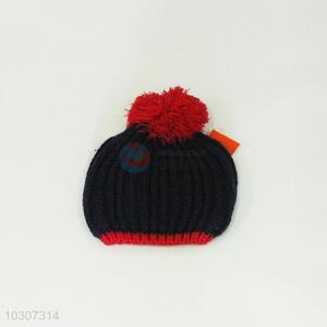 Black Color Winter Warm Hats Knitted Caps