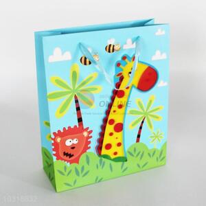 High Quality Wholesale Cartoon Paper Gift Bag