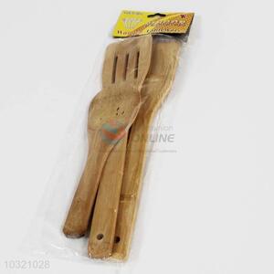 Wholesale direct factory cheap 3pcs bamboo tableware