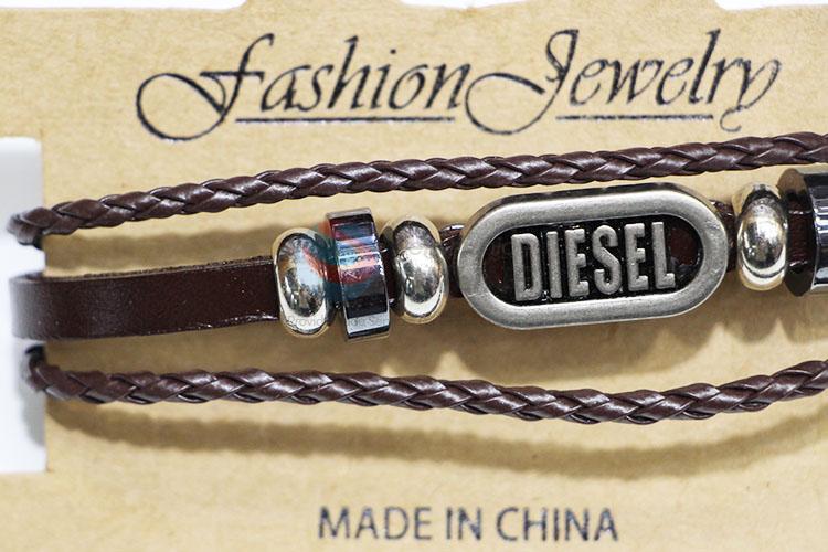 Wholesale Cheap Jewelry Accessories Cowhide Bracelet