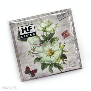 Competitive Price Print Flower Table Napkin