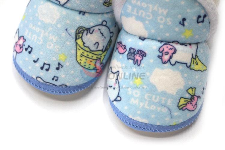 Cute Cartoon Pattern Warm Baby Shoes for Sale
