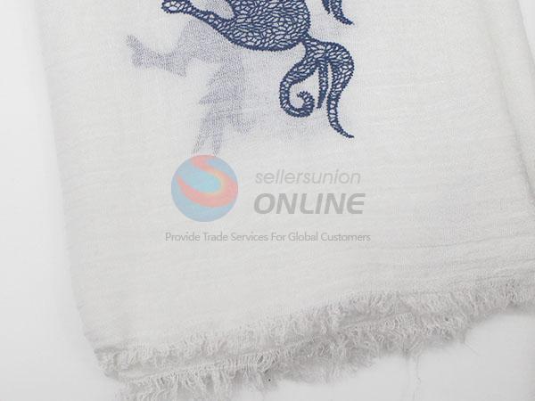 New Arrival Digital Printed Shawl Slub Cotton Scarf