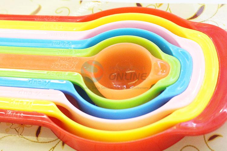 Promotional new style cool cheap colorful measuring spoon set