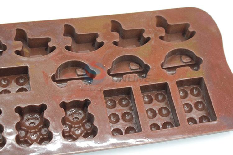 Cute Design Chocolate Mould Cheap Silicone Biscuit Mould