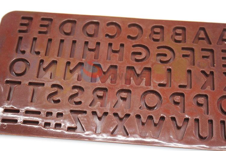 Delicate Design Letter Shape Chocolate Mould Silicone Bakeware