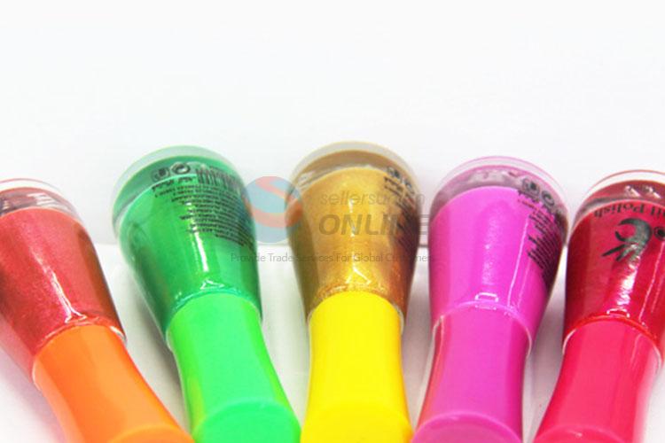 Factory Wholesale Candy Color 5 Colors Nail Polish