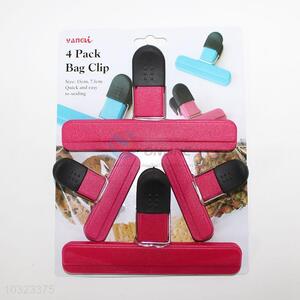 Promotional cheap 4pcs food seal clip