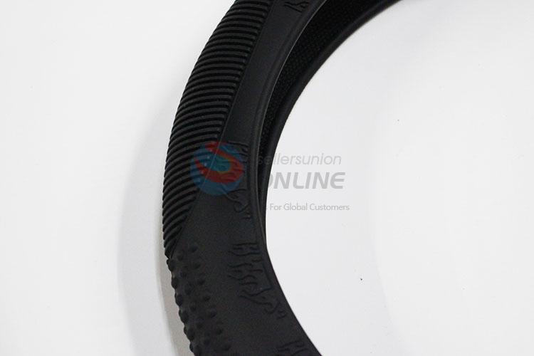 Car Steering Wheel Cover Silica Gel Soft Grip for 38cm