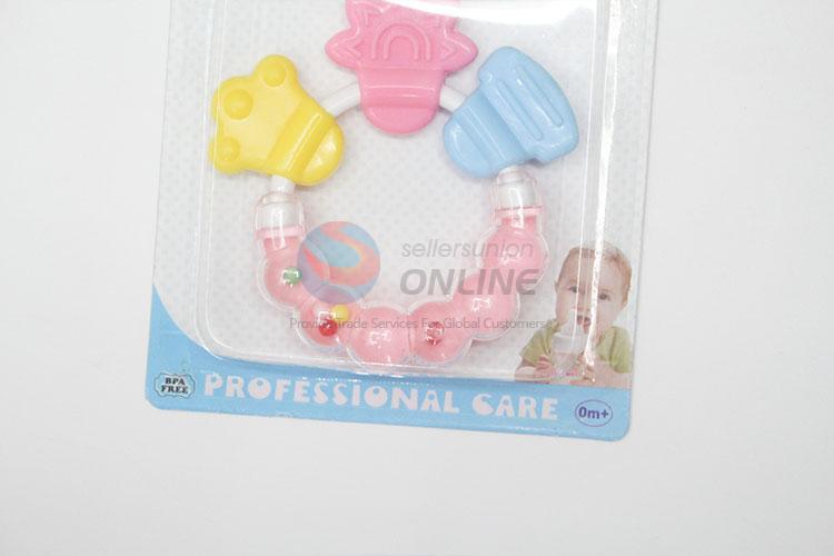 Popular design silicone baby teether