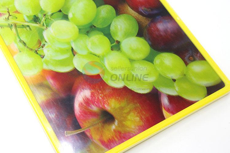 Top Selling Fruit Printed PP Cutting Board for Sale