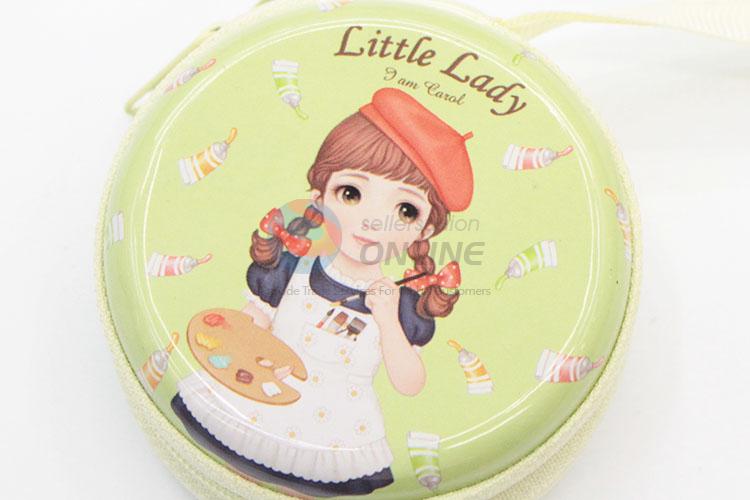 Small Headset Women Coin Purse Candy Color