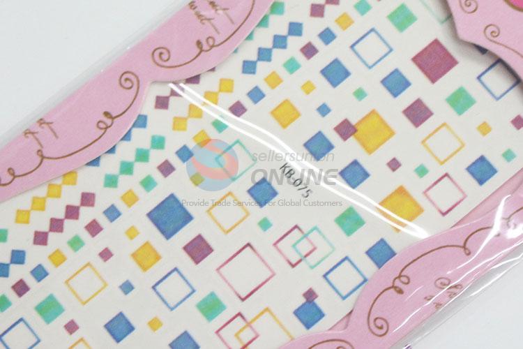 Hot sales good cheap colorful nail sticker