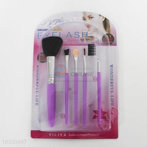 Fashion Design 5 Pieces Makeup Brush Best Makeup Tool