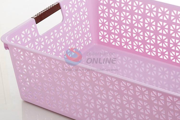 Fashion Design Plastic Storage Basket Debris Basket
