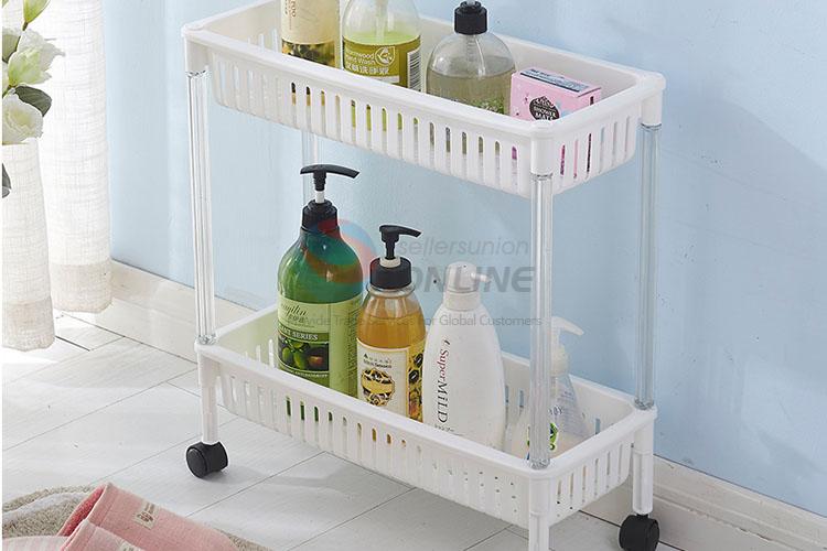 Best Price Two Layers Storage Rack Plastic Storage Holders