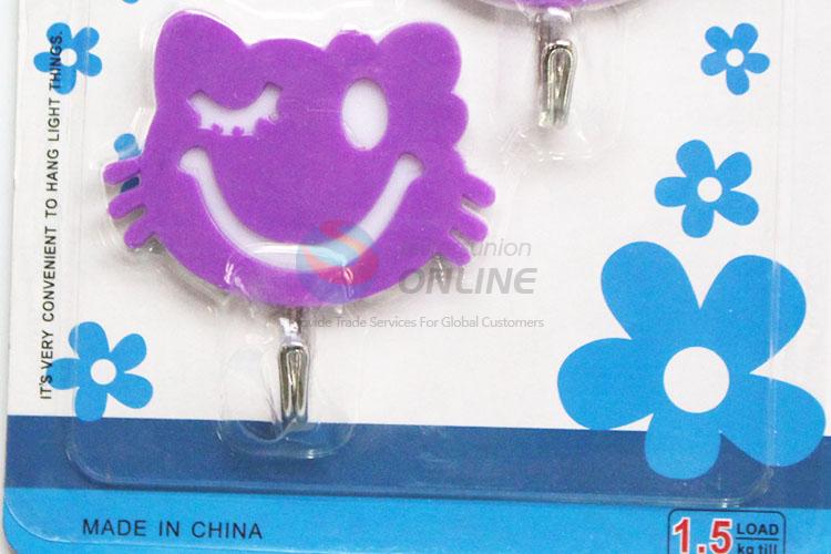 Lovely Cat Shape Sticky Hooks Cute Hanger