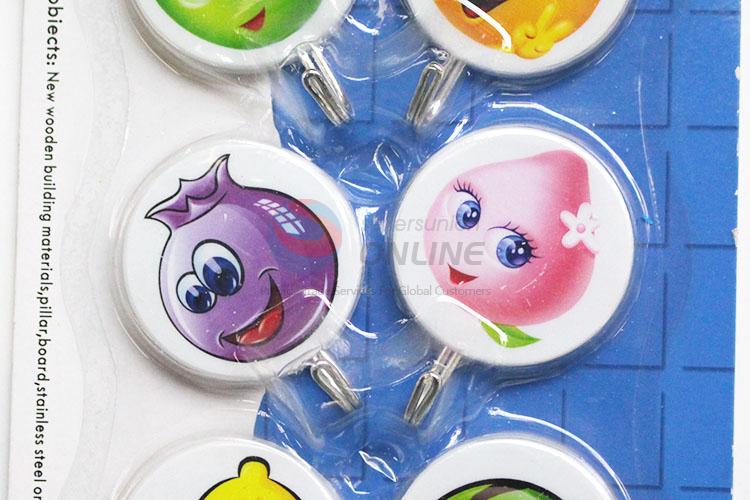 Best Quality Colorful Fruit Pattern Sticky Hook