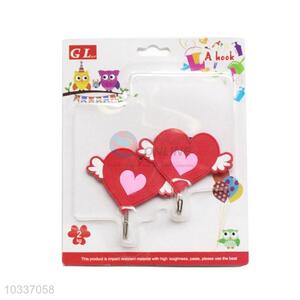 Sweet Heart Shape Household Multipurpose Sticky Hook