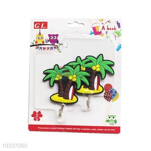 Latest Coconut Tree Shape Adhesive Hooks Household Hanger