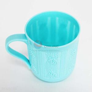 Environmental plastic drinking cup,light blue