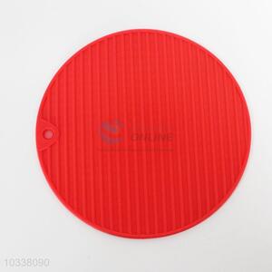 China Factory High Quality Round Silicone Heat Pad Desk Matt