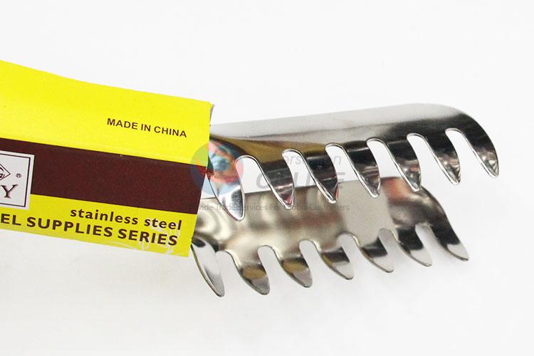 Cheap Price Stainless Steel Food Tong Noodle Clip