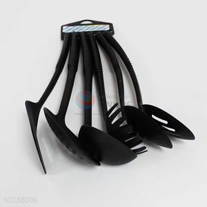 Wholesale 6pcs black nylon cook/kitchenware set