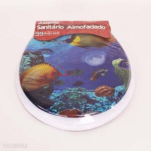 Promotional low price sea animal printed toilet seat