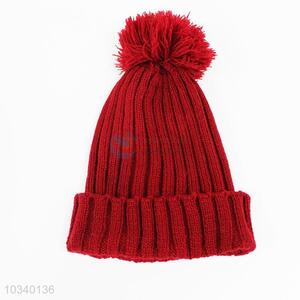 New and Hot Red Knitted Hat for Sale